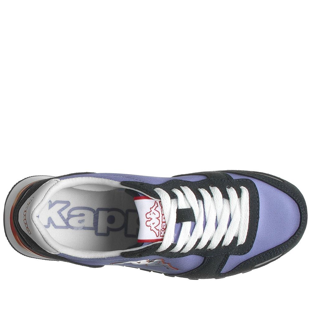 Men Kappa Logo Berlin 2 Sneakers Blue | VY3061479