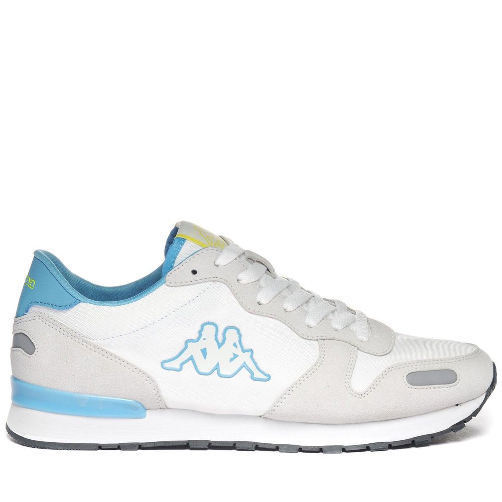 Men Kappa Logo Berlin 2 Sneakers White | UL6218075