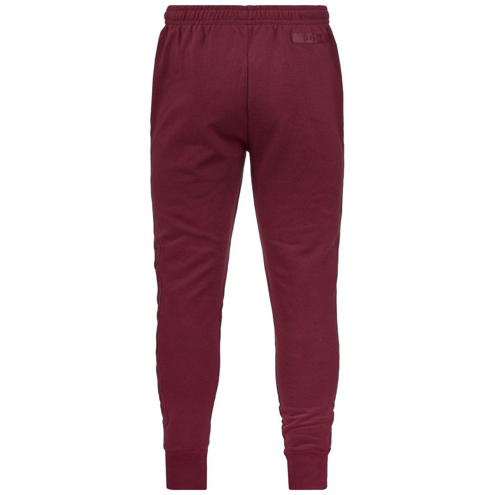 Men Kappa Logo Bipant Slim Pants Red | XV8634527