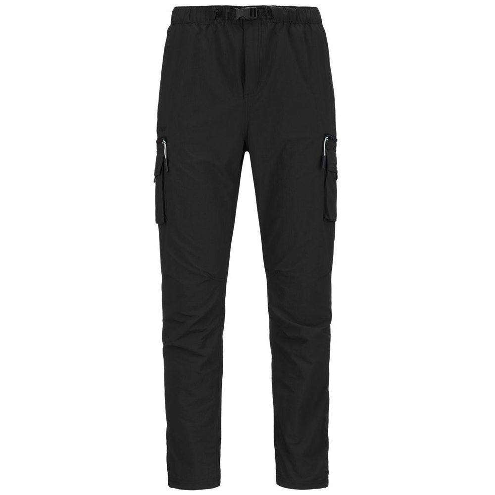 Men Kappa Logo Cargol Pants Black | NR8612594