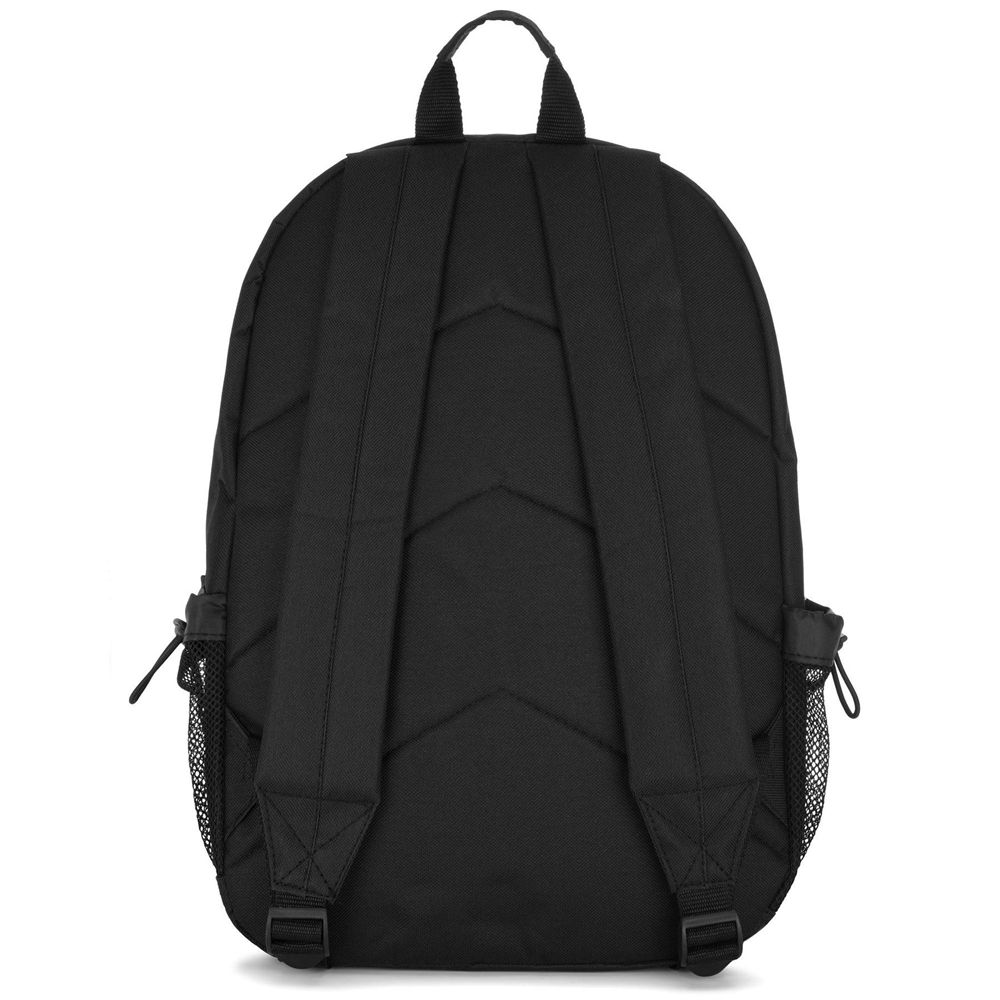 Men Kappa Logo Cloyster Backpack Black | FV0431765