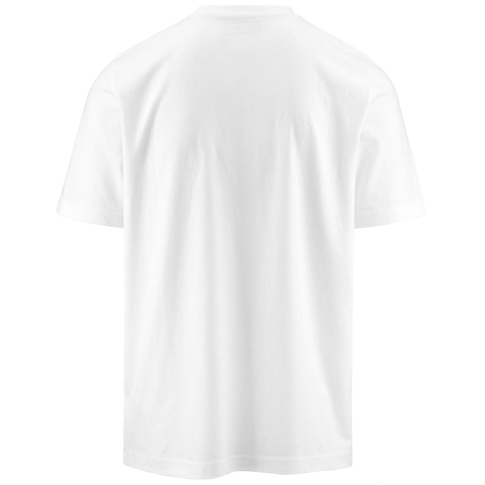 Men Kappa Logo Ediz T-Shirt White | VS0437586