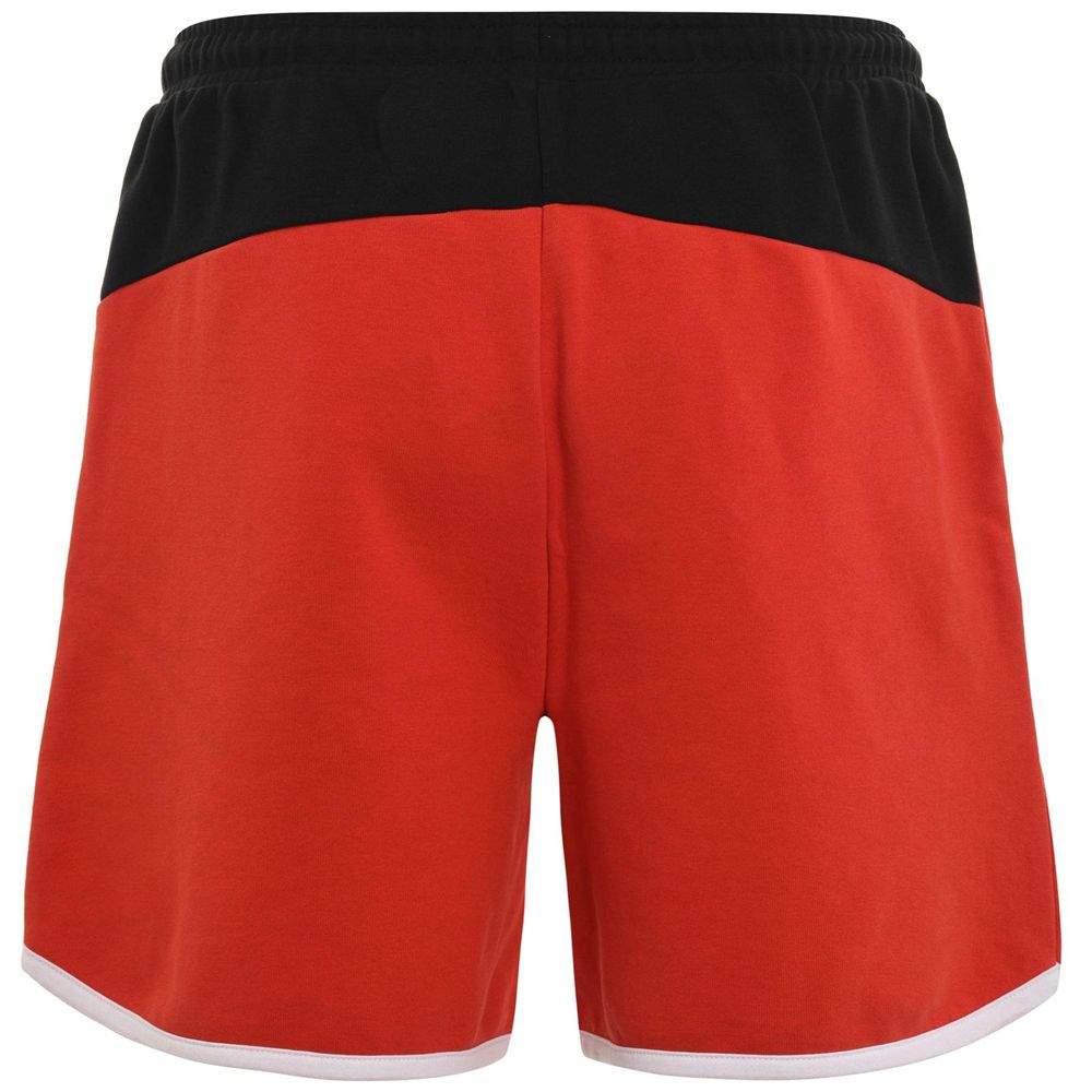 Men Kappa Logo Ele Shorts Red | YH6437581