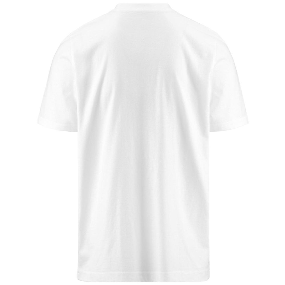 Men Kappa Logo Ezio T-Shirt White | RG8370521