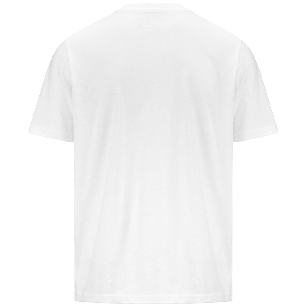 Men Kappa Logo Feddu T-Shirt White | RJ2468371