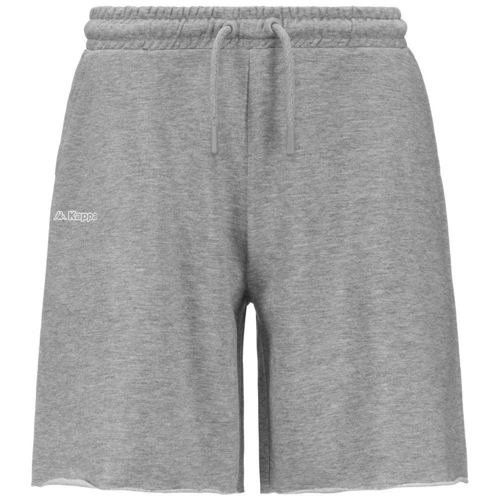 Men Kappa Logo Felito Shorts Grey | ML8902741