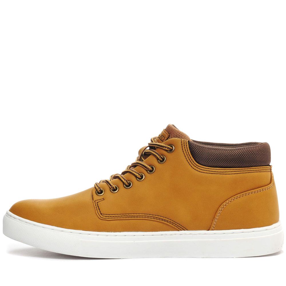 Men Kappa Logo Fesant 2 Boots Yellow | SP1783602