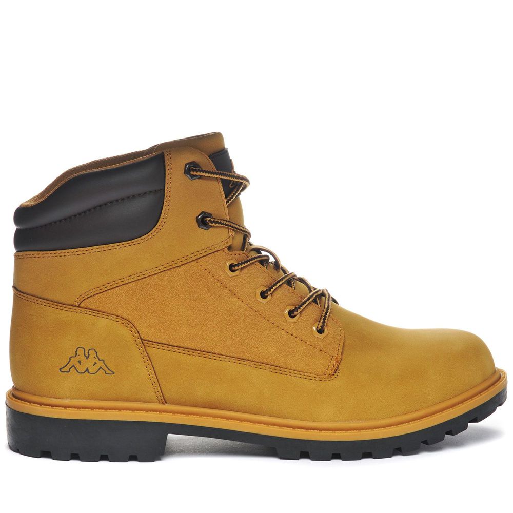 Men Kappa Logo Fillmore Md Boots Yellow | UN7180639