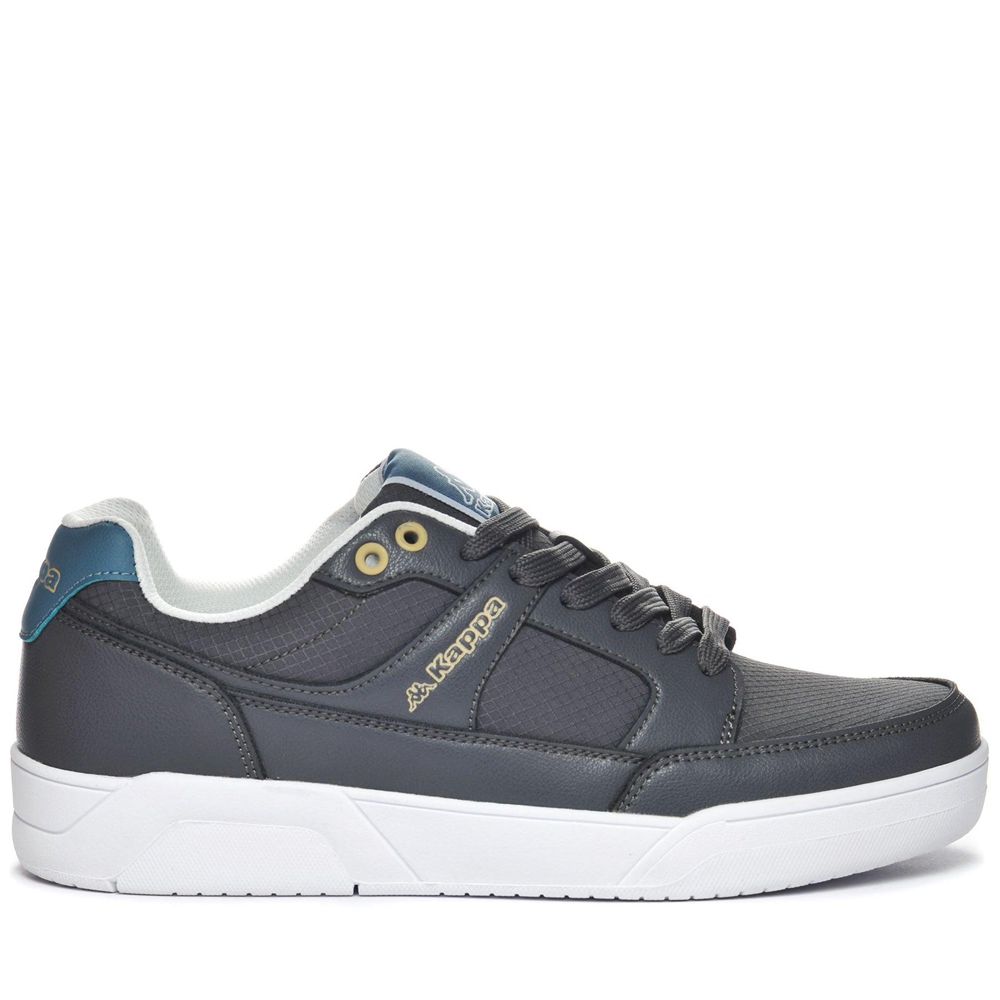 Men Kappa Logo Finnik Sneakers Grey | ST7253691