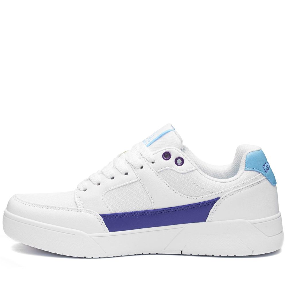 Men Kappa Logo Finnik Sneakers White | ZM2834057