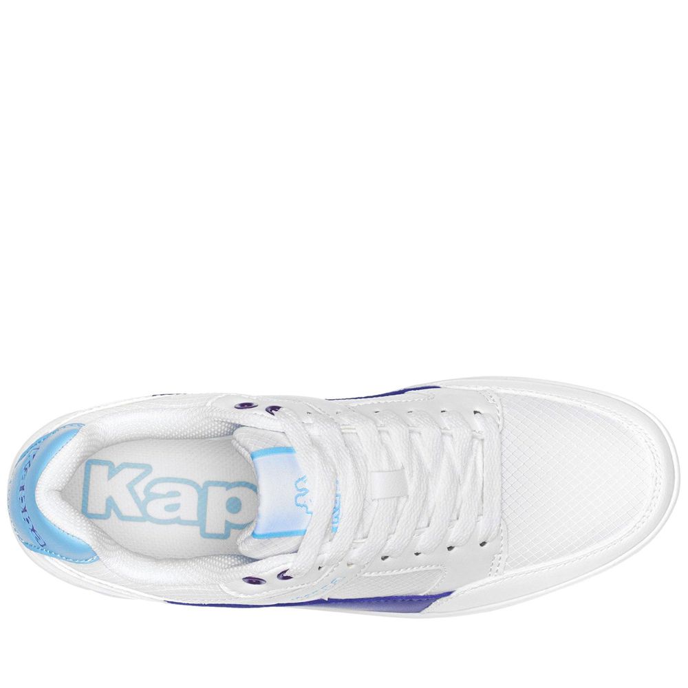 Men Kappa Logo Finnik Sneakers White | ZM2834057