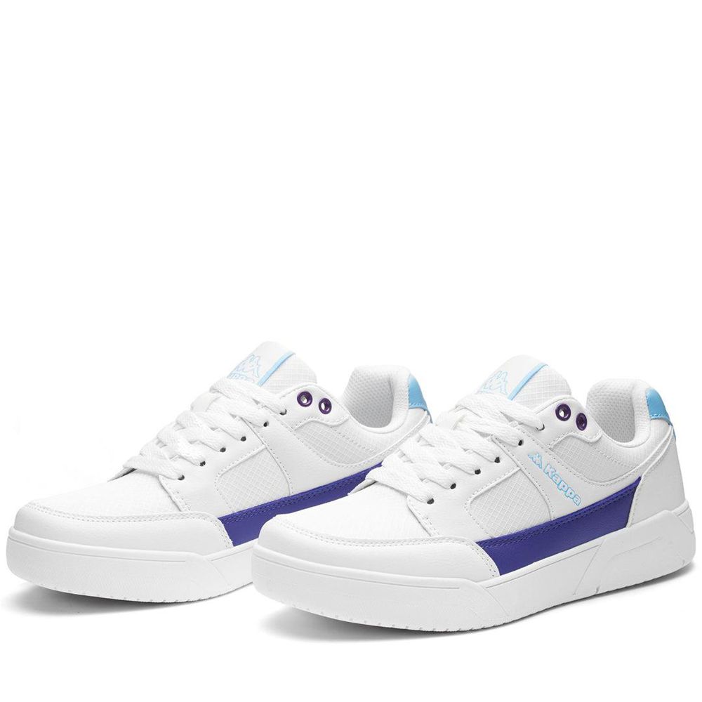 Men Kappa Logo Finnik Sneakers White | ZM2834057