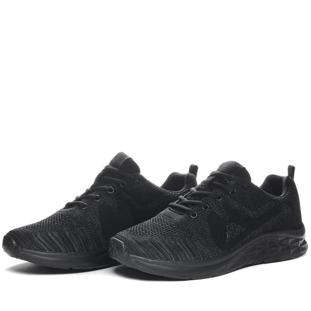 Men Kappa Logo Folkie Sneakers Black | IT1834790