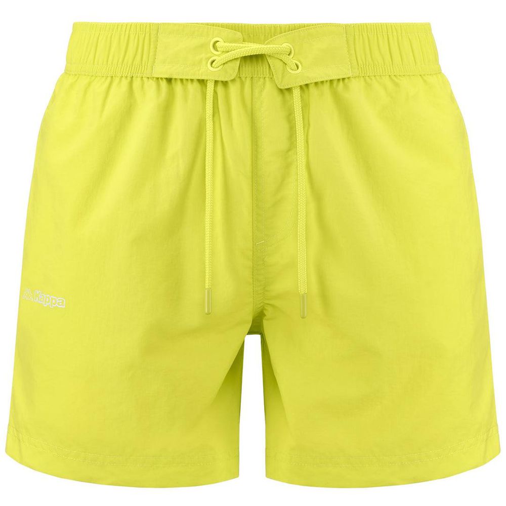 Men Kappa Logo Forrio Swimwear Yellow | VL5876290