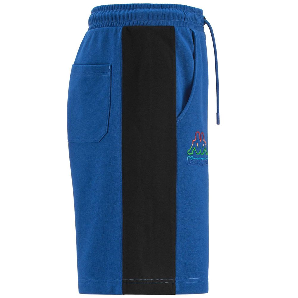 Men Kappa Logo Friglo Shorts Blue | QT8973615