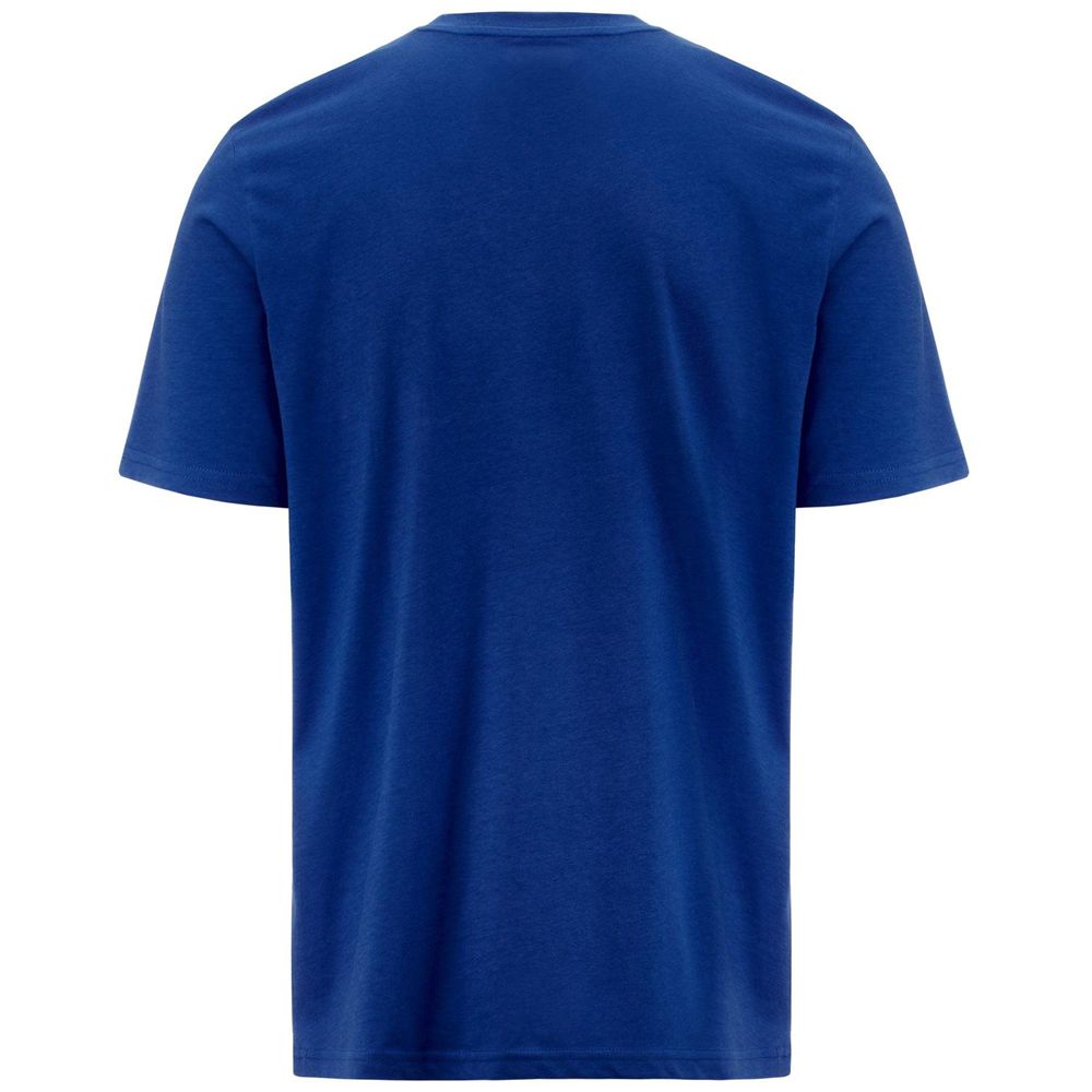 Men Kappa Logo Friodo T-Shirt Blue | ZR0542168