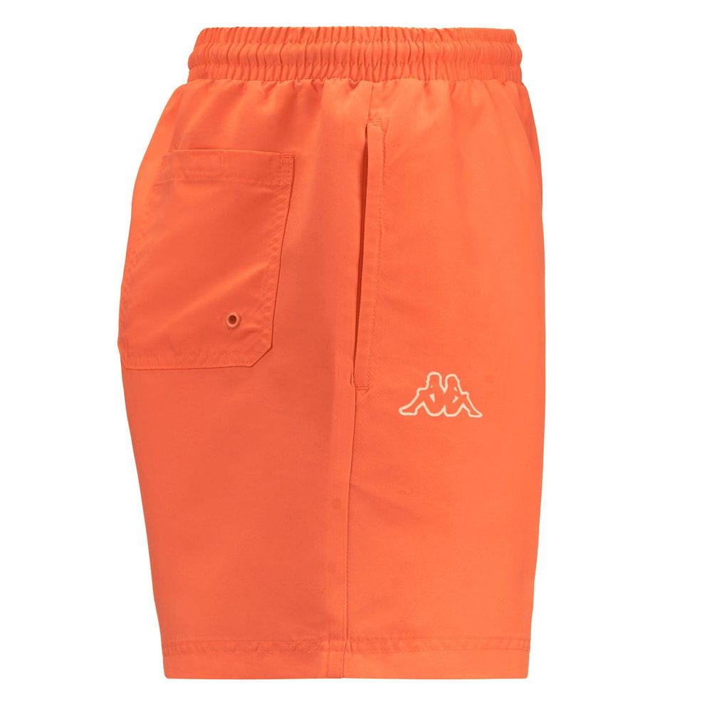 Men Kappa Logo Fultomi Swimwear Orange | LK2693817