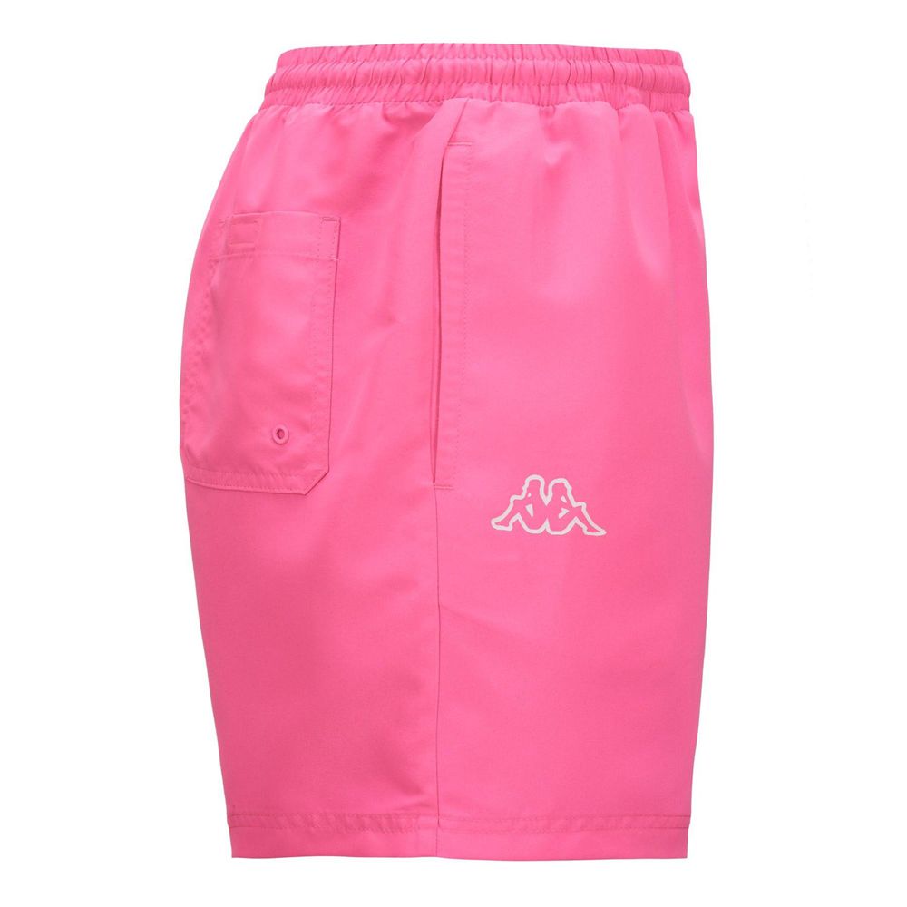 Men Kappa Logo Fultomi Swimwear Pink | YJ8249530