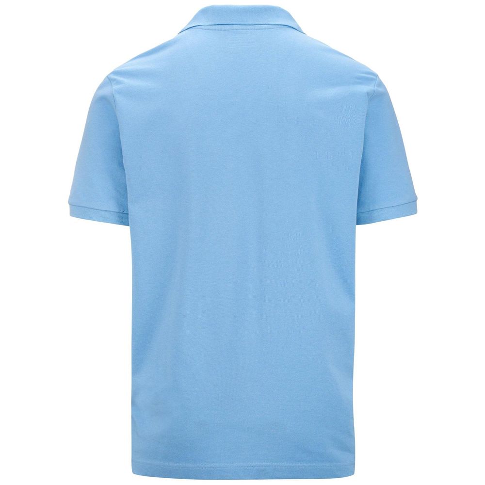 Men Kappa Logo Holiver Mss Polo Shirt Blue | AC5721643