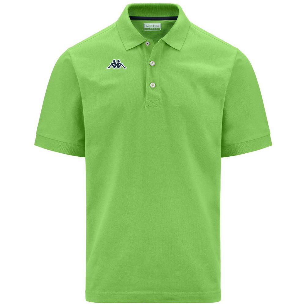 Men Kappa Logo Holiver Mss Polo Shirt Green | EC9564870