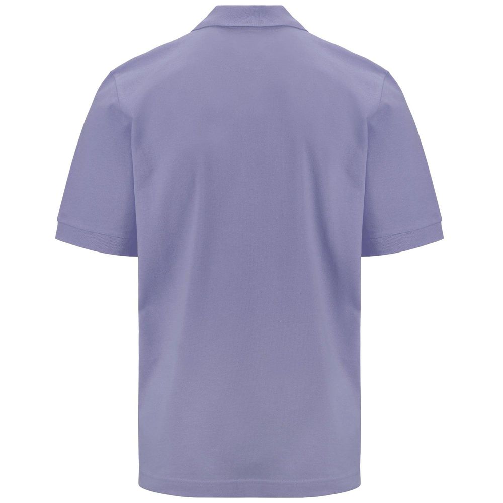 Men Kappa Logo Holiver Mss Polo Shirt Purple | OI3016825