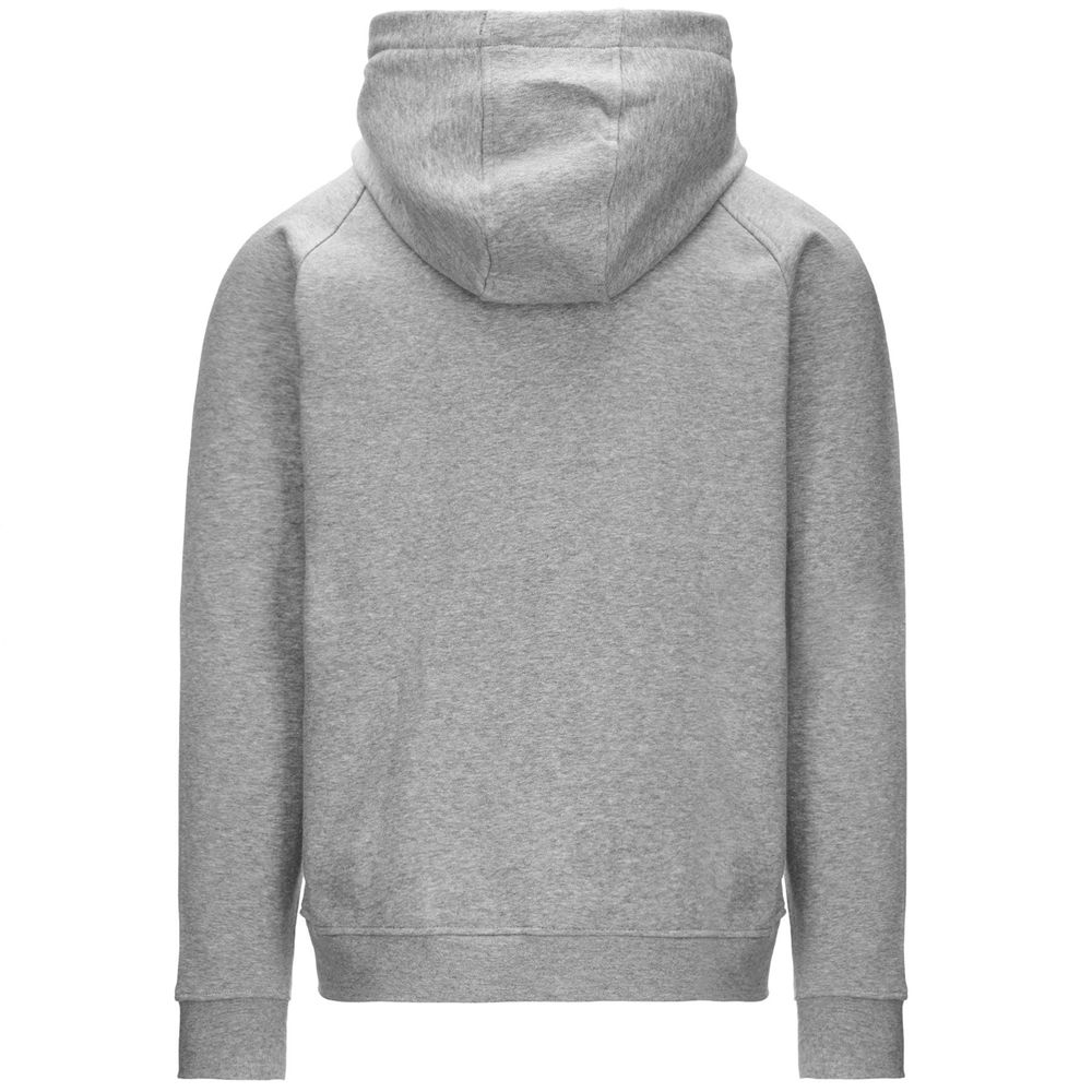 Men Kappa Logo Jack Slim Hoodie Grey | FS0279648