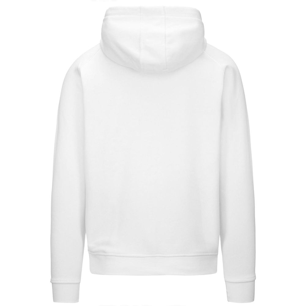 Men Kappa Logo Jack Slim Hoodie White | GA8541370