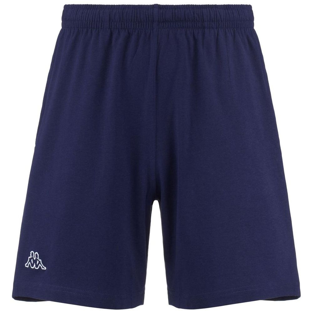 Men Kappa Logo Korpo Cabas Shorts Navy | UJ5673418