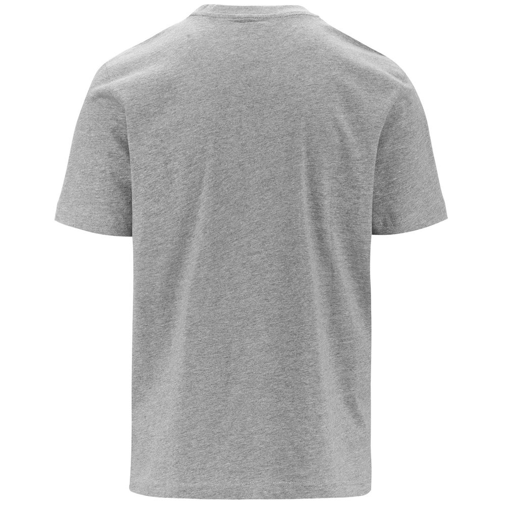 Men Kappa Logo Korpo Cafers Slim T-Shirt Grey | QU9850274