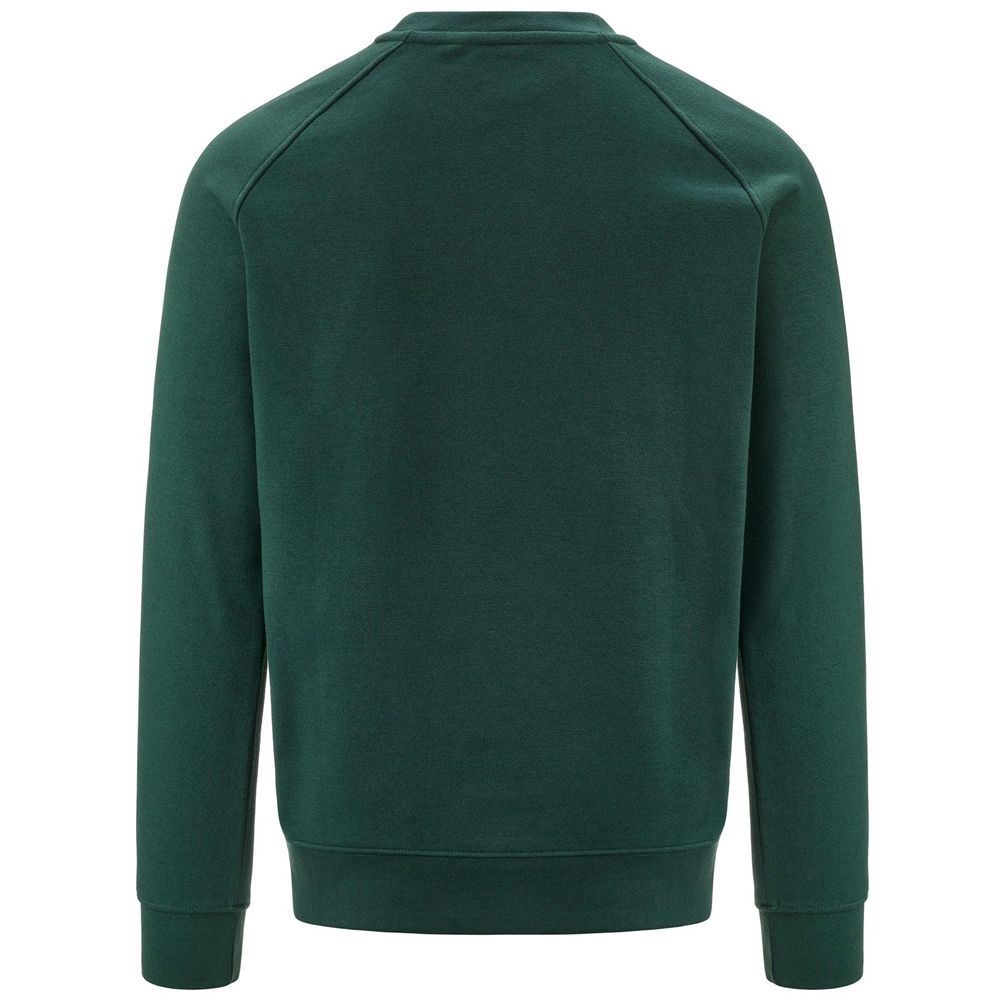 Men Kappa Logo Korpo Caimali Sweater Green | IN0956183