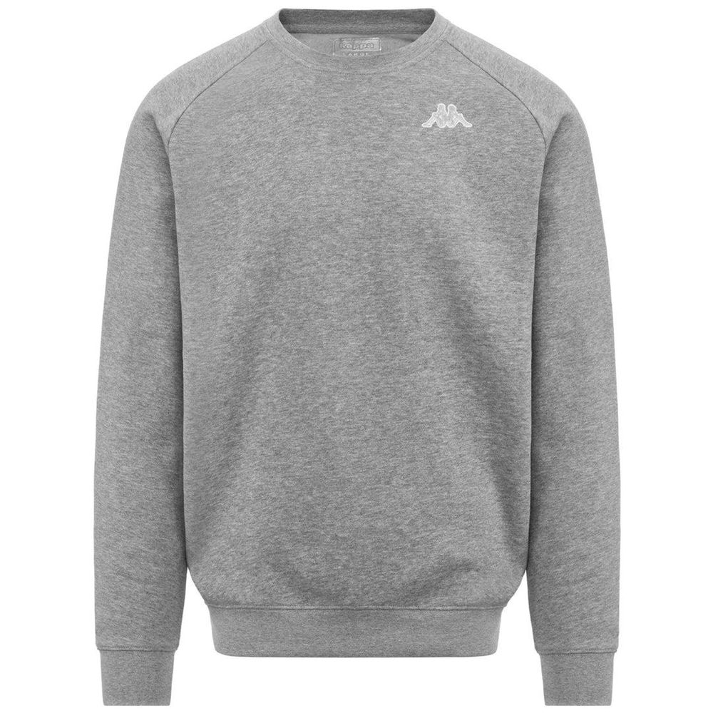 Men Kappa Logo Korpo Caimali Sweater Grey | RB7924351