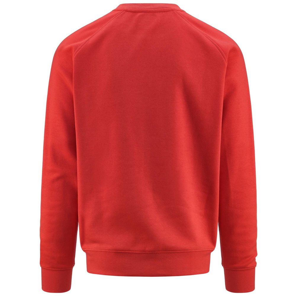 Men Kappa Logo Korpo Caimali Sweater Red | VI9873062