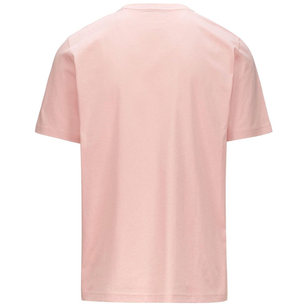 Men Kappa Logo Korpo Cromen T-Shirt Pink | GI3421609