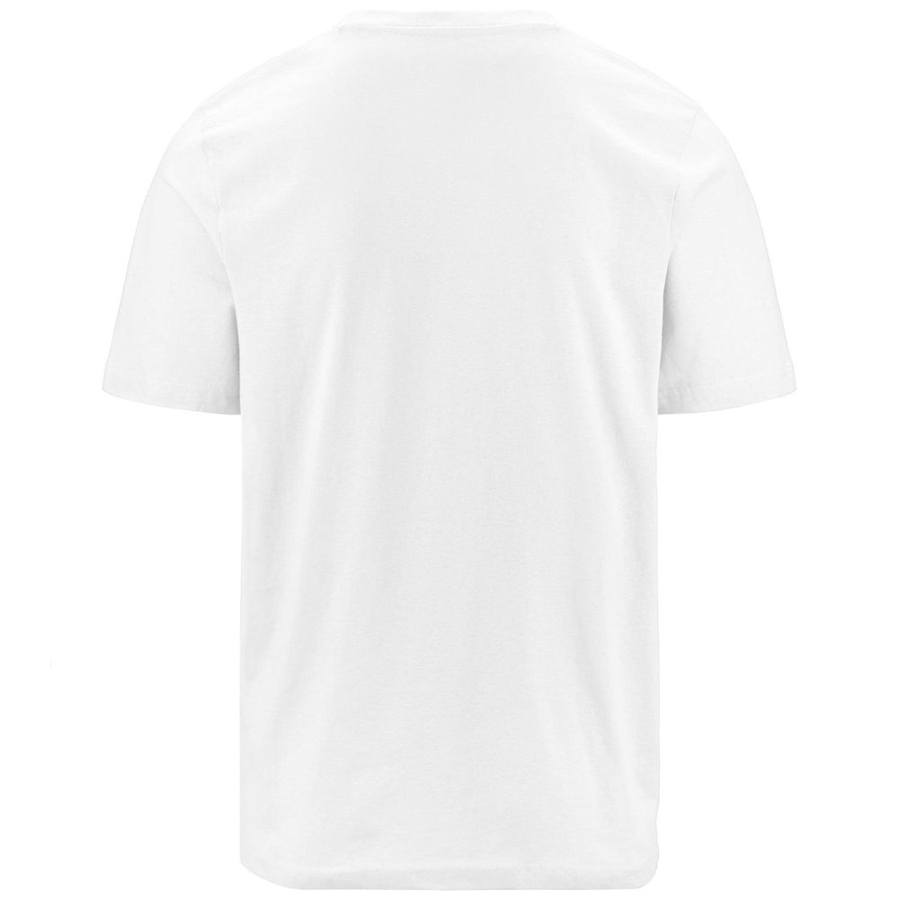 Men Kappa Logo Korpo Cromen T-Shirt White | KU9731580