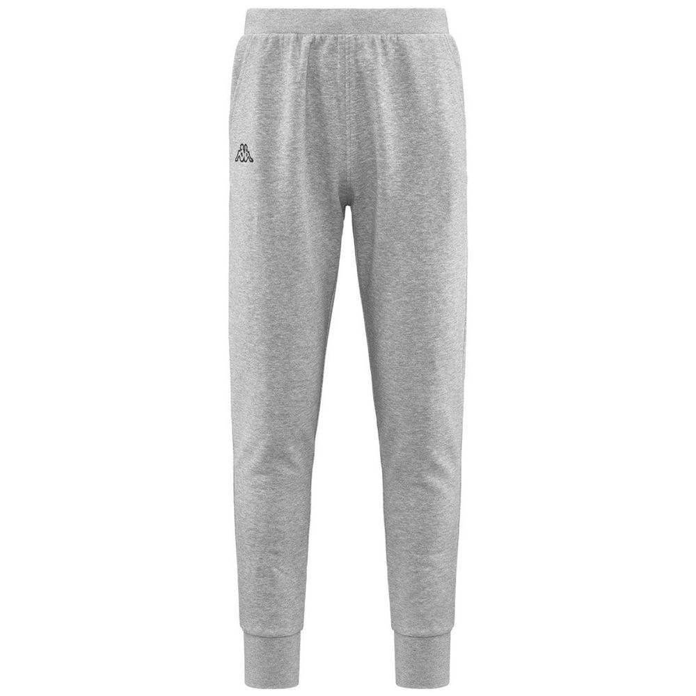 Men Kappa Logo Korpo Zant Pants Grey | GH8351602