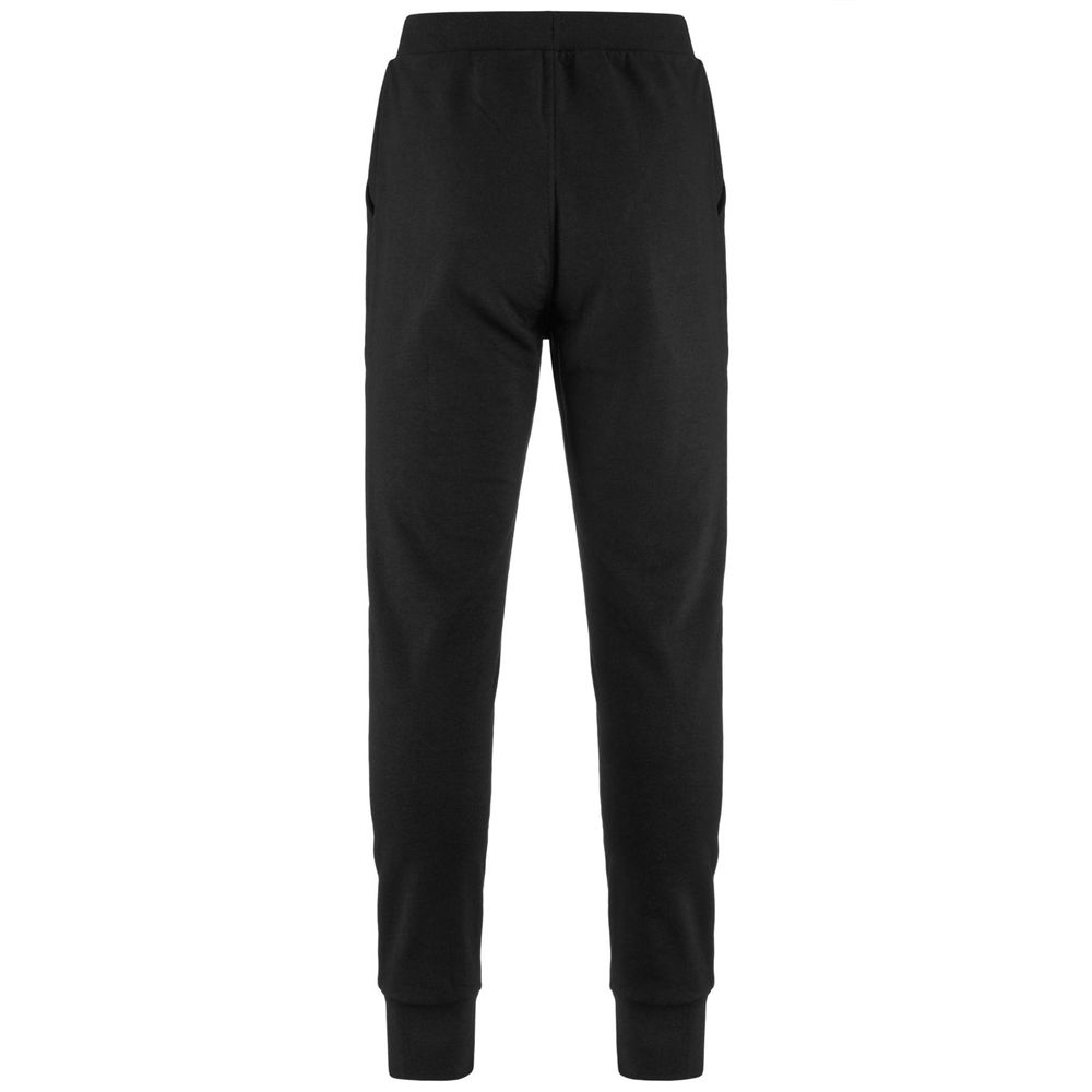 Men Kappa Logo Korpo Zanty Pants Black | FR9257140