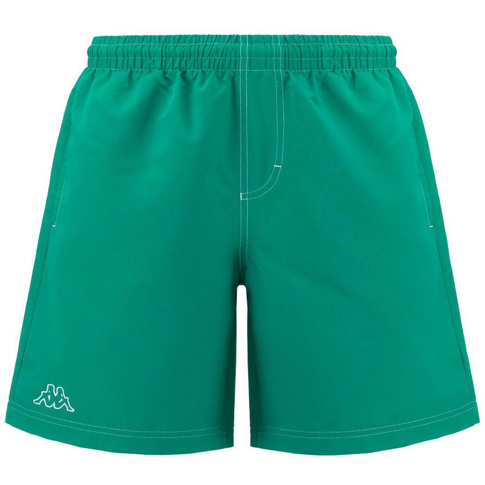 Men Kappa Logo Korpo Zolg Swimwear Green | AP6873902