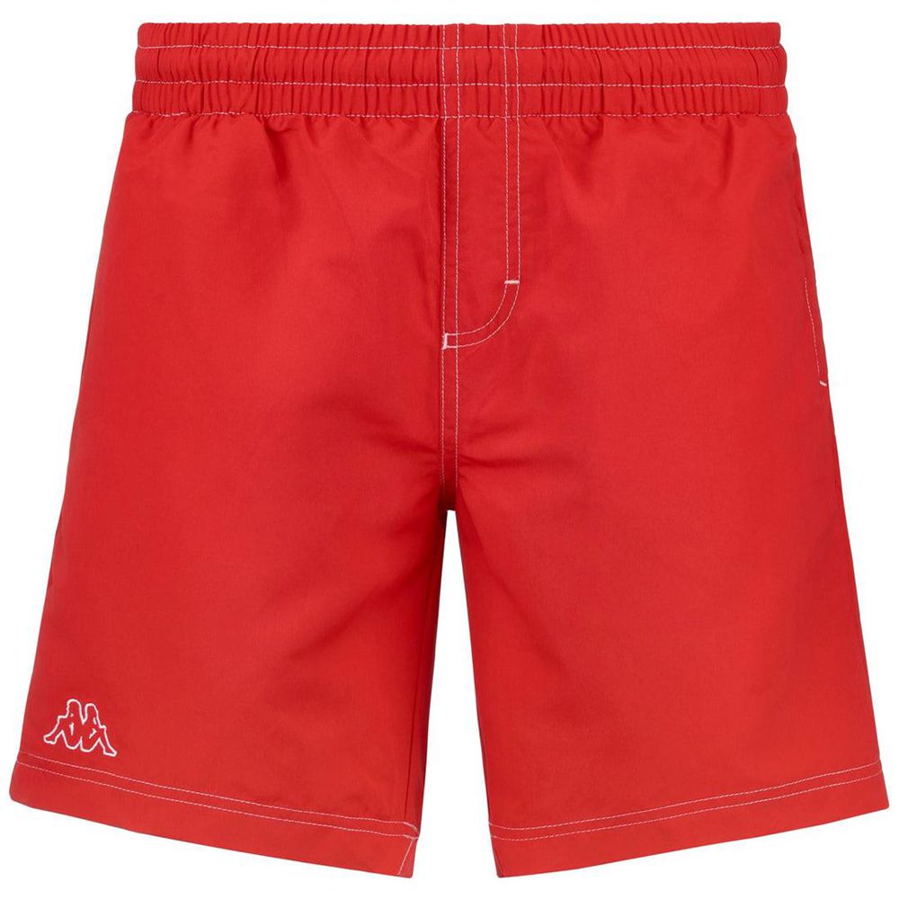 Men Kappa Logo Korpo Zolg Swimwear Red | RV1650734