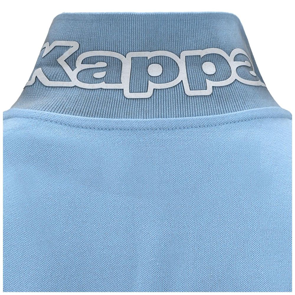 Men Kappa Logo Life Mss Polo Shirt Blue | ZV0174926