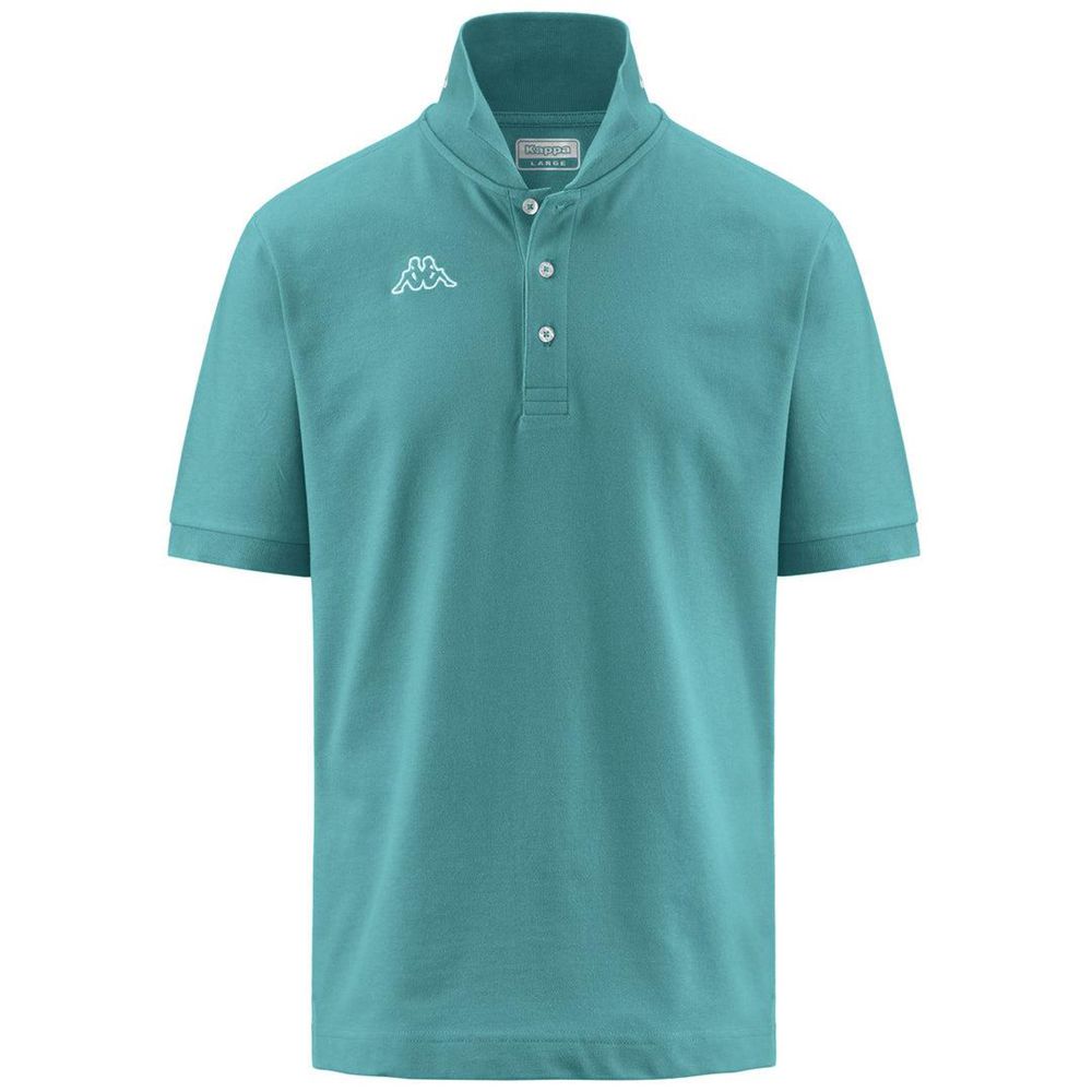 Men Kappa Logo Life Mss Polo Shirt Blue | ZC0321954