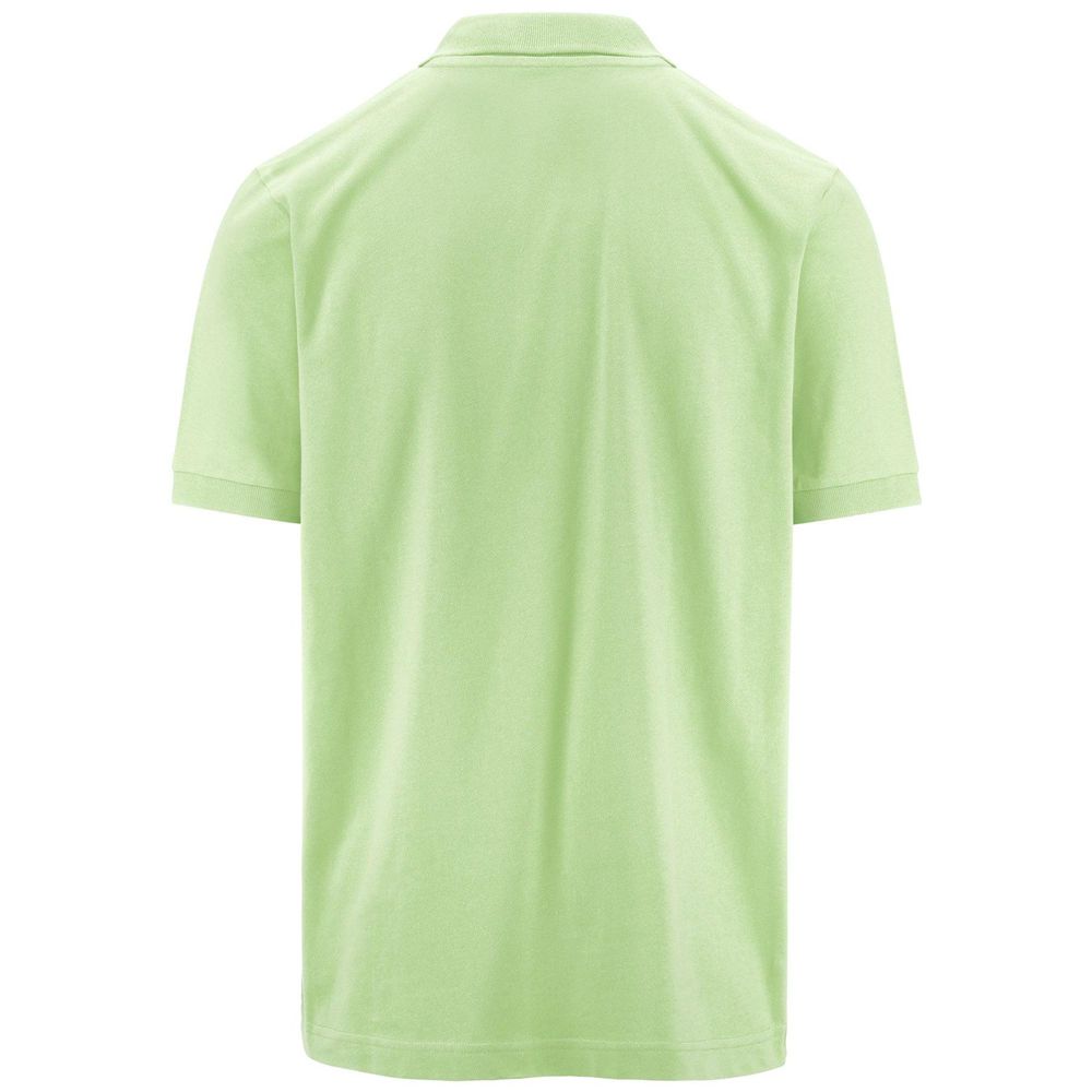 Men Kappa Logo Life Mss Polo Shirt Green | EY1948023