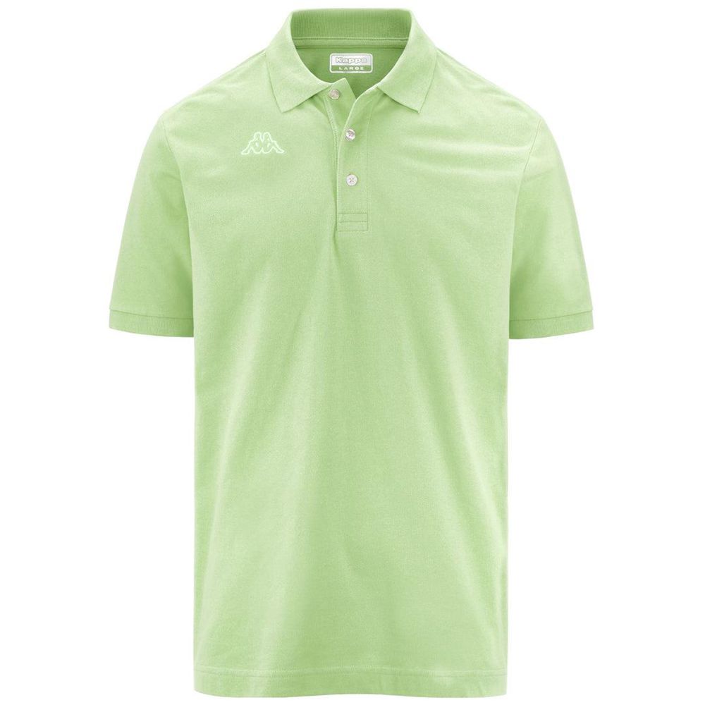 Men Kappa Logo Life Mss Polo Shirt Green | EY1948023