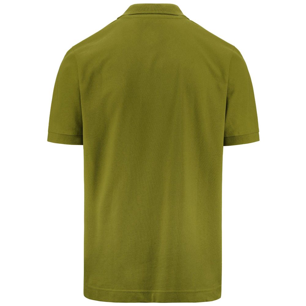 Men Kappa Logo Life Mss Polo Shirt Green | TR5027436