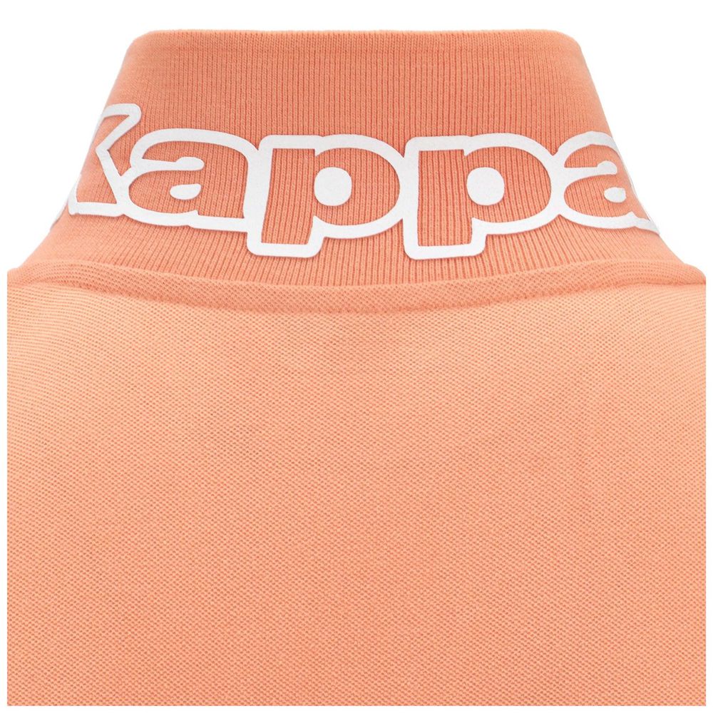 Men Kappa Logo Life Mss Polo Shirt Orange | BH7439650