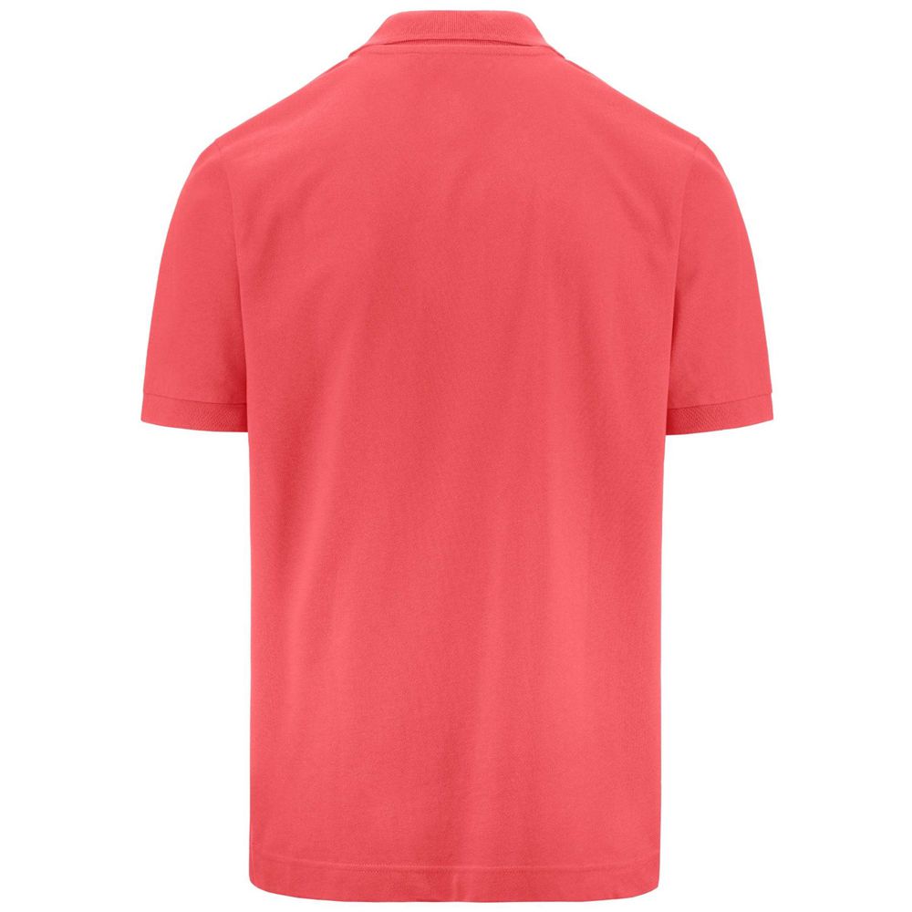 Men Kappa Logo Life Mss Polo Shirt Pink | JS7128950