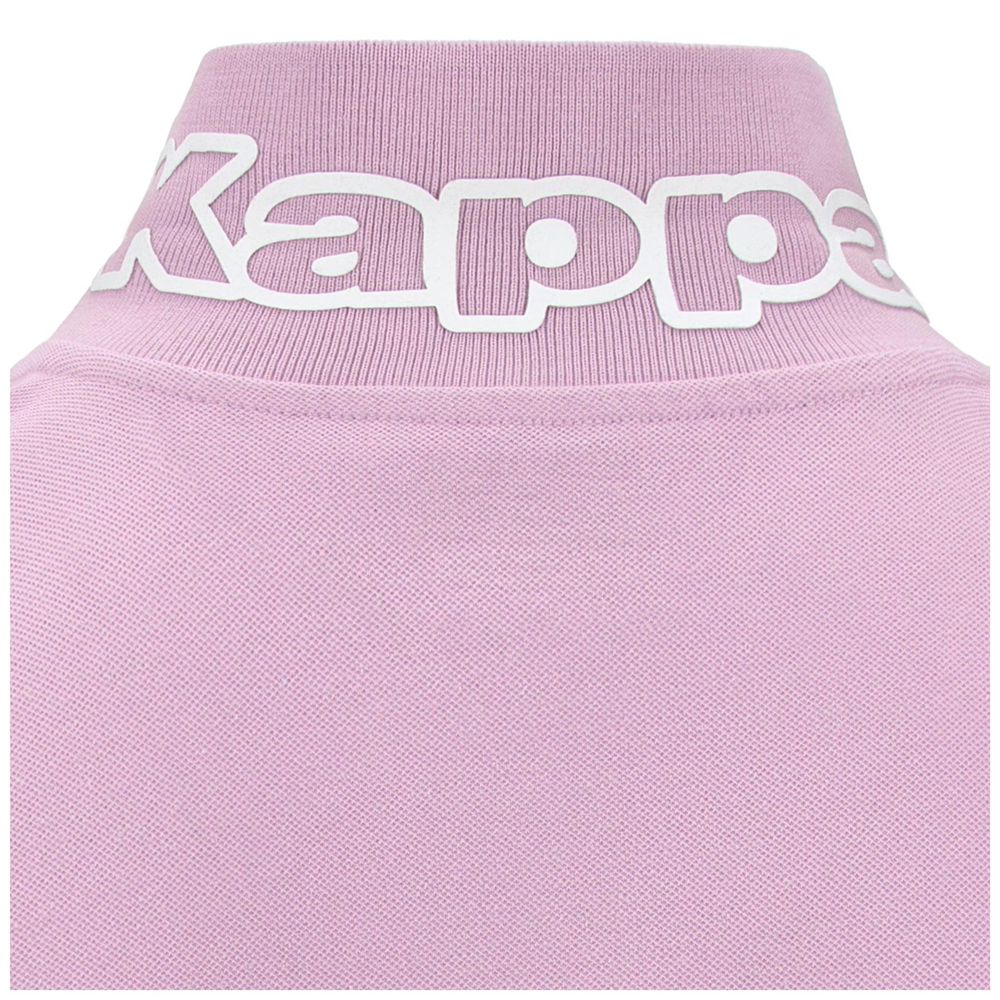 Men Kappa Logo Life Mss Polo Shirt Pink | YW4670953