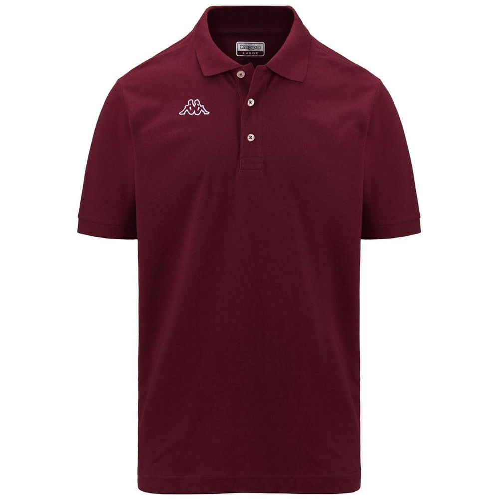 Men Kappa Logo Life Mss Polo Shirt Red | DH6857914