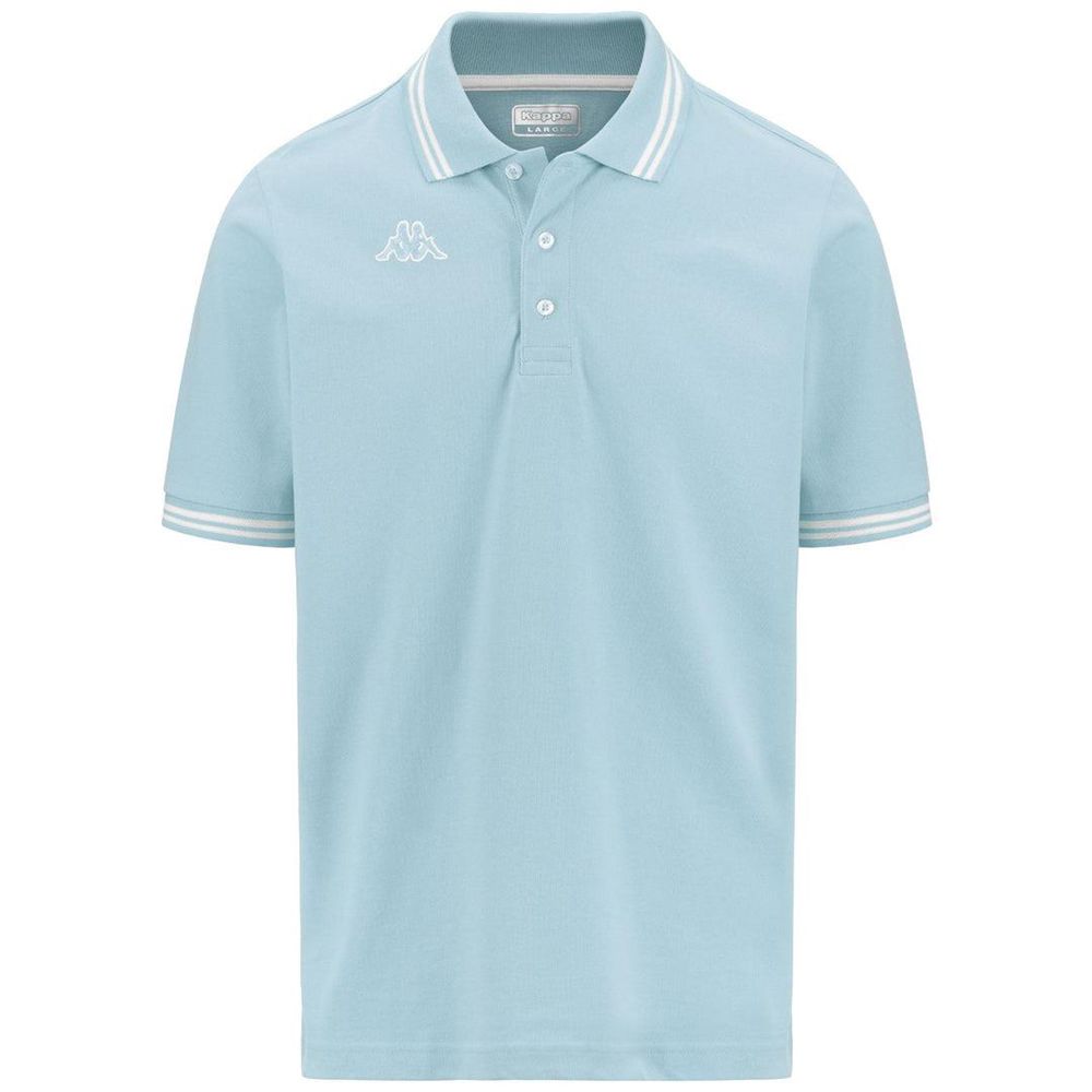 Men Kappa Logo Maltax 5 Mss Polo Shirt Blue | EB2731860