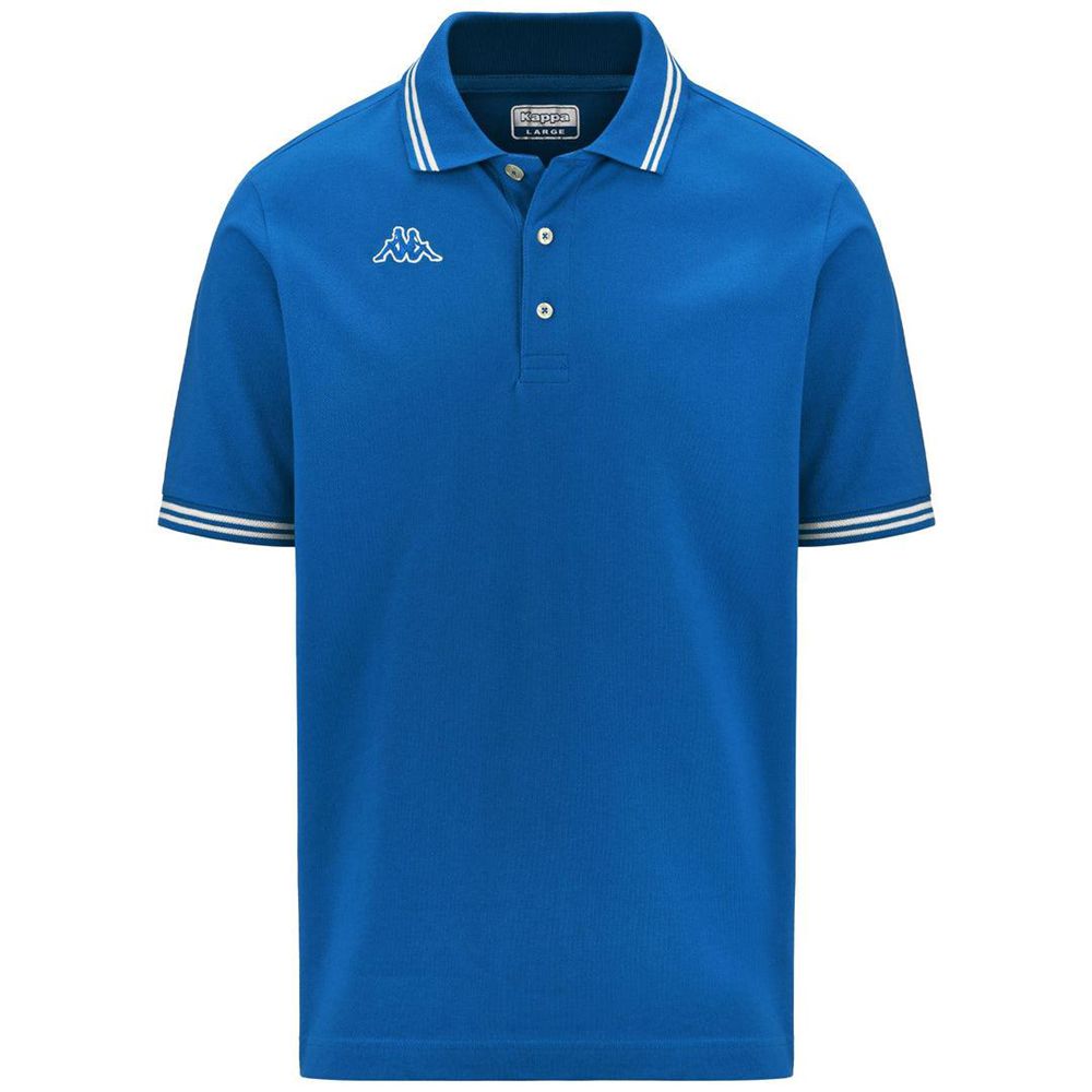 Men Kappa Logo Maltax 5 Mss Polo Shirt Blue | CU5316298