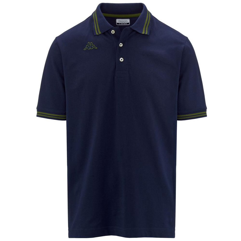 Men Kappa Logo Maltax 5 Mss Polo Shirt Navy | MX5693018